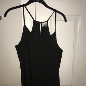 Paper Crane Black Tank Top